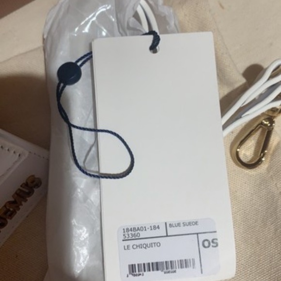 Le chiquito white leather